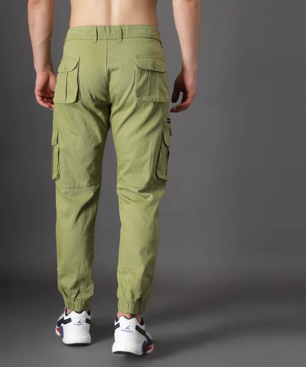 Green_Regular_Mid_Rise_Cargo_Pants_For_Men