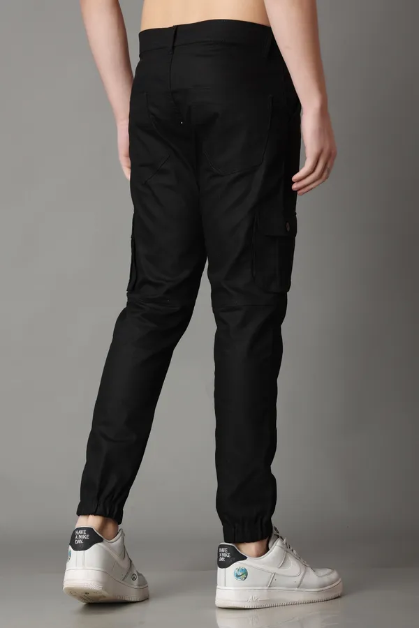 Black_Regular_Mid_Rise_Cargo_Pants_For_Men