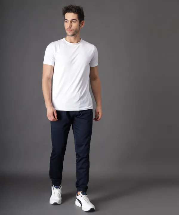 Blue_Slim_Mid_Rise_Cotton_Jogger_Pants_For_Men