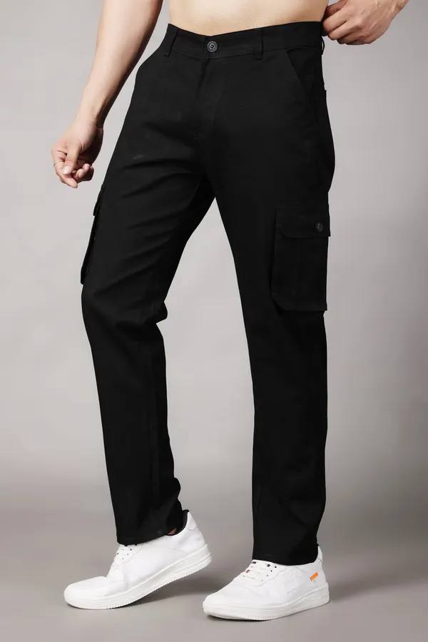 Black_Regular_Mid_Rise_Cargo_Pants_For_Men