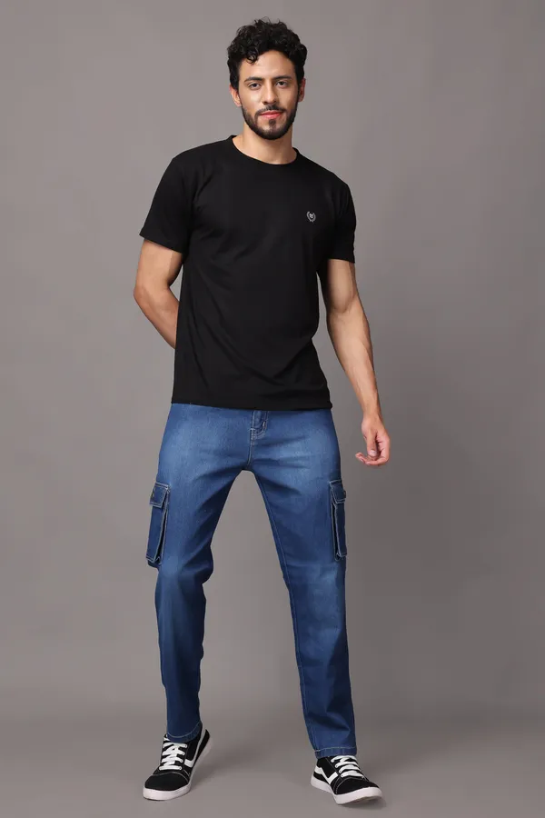 Blue_Regular_Fit_Mid_Rise_Cargo_Pants_For_Men