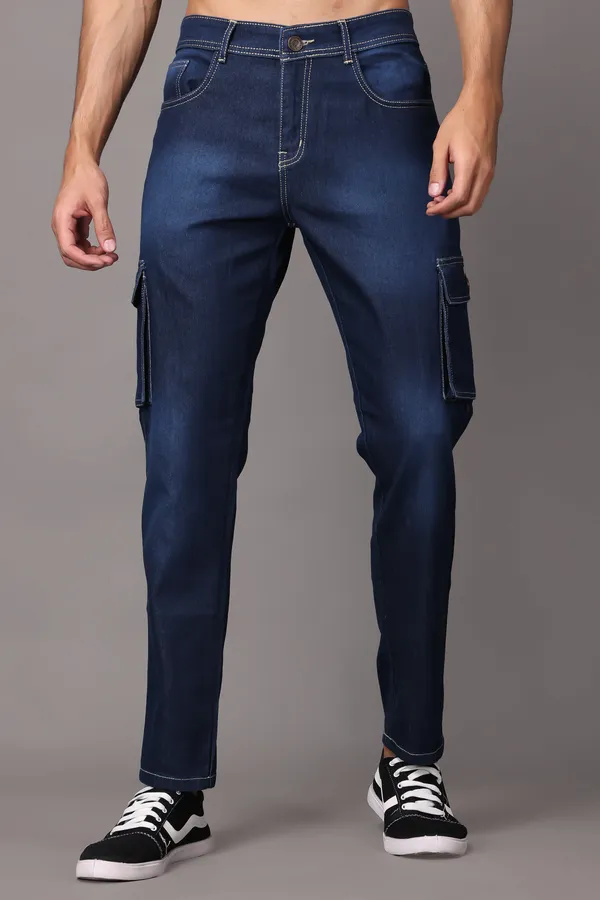 Dark_Blue_Regular_Fit_Mid_Rise_Cargo_Pants_For_Men