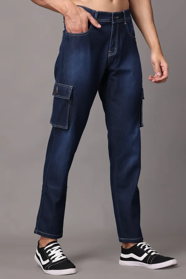 Dark_Blue_Regular_Fit_Mid_Rise_Cargo_Pants_For_Men