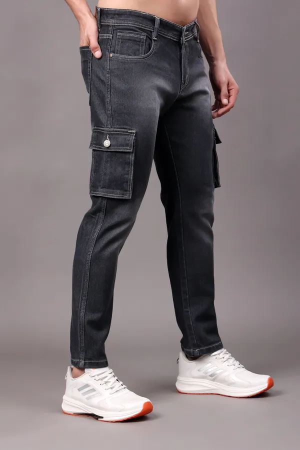 Grey_Regular_Fit_Mid_Rise_Cargo_Pants_For_Men
