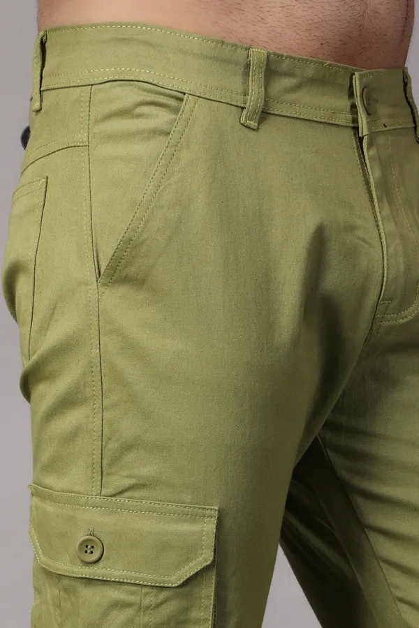 Green_Regular_Fit_Mid_Rise_Cargo_Pants_For_Men