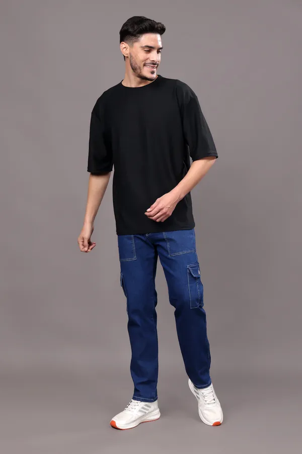 Blue_Regular_Fit_Mid_Rise_Cargo_Pants_For_Men