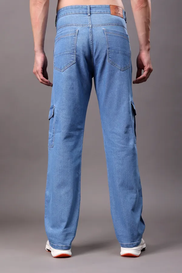 Blue_Regular_Fit_Mid_Rise_Cargo_Pants_For_Men
