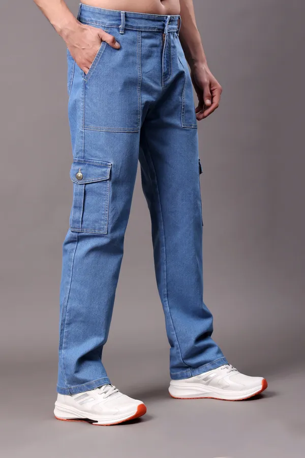 Blue_Regular_Fit_Mid_Rise_Cargo_Pants_For_Men