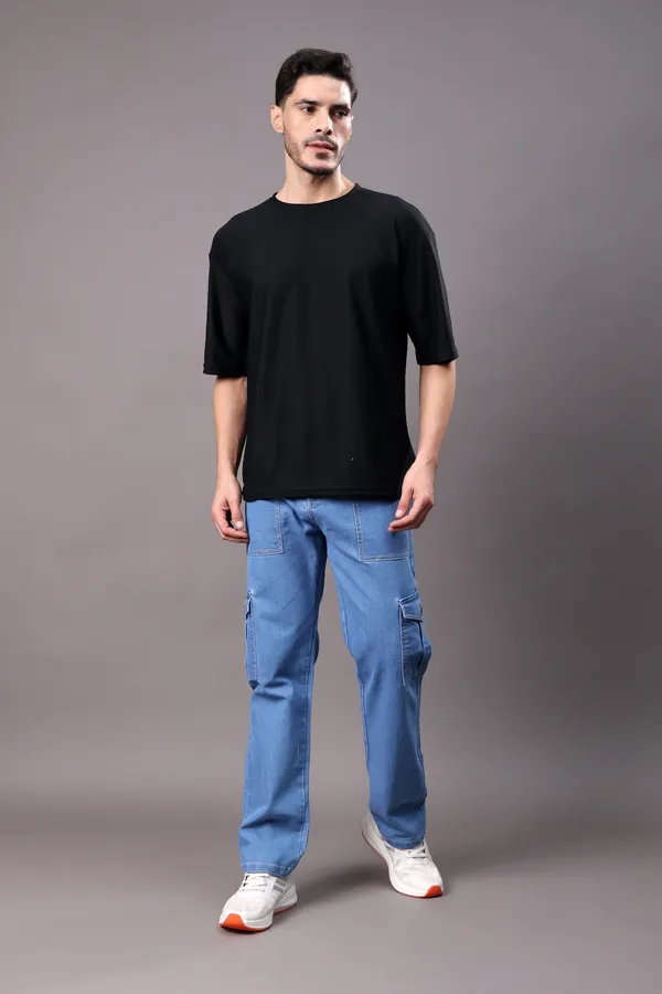 Blue_Regular_Fit_Mid_Rise_Cargo_Pants_For_Men