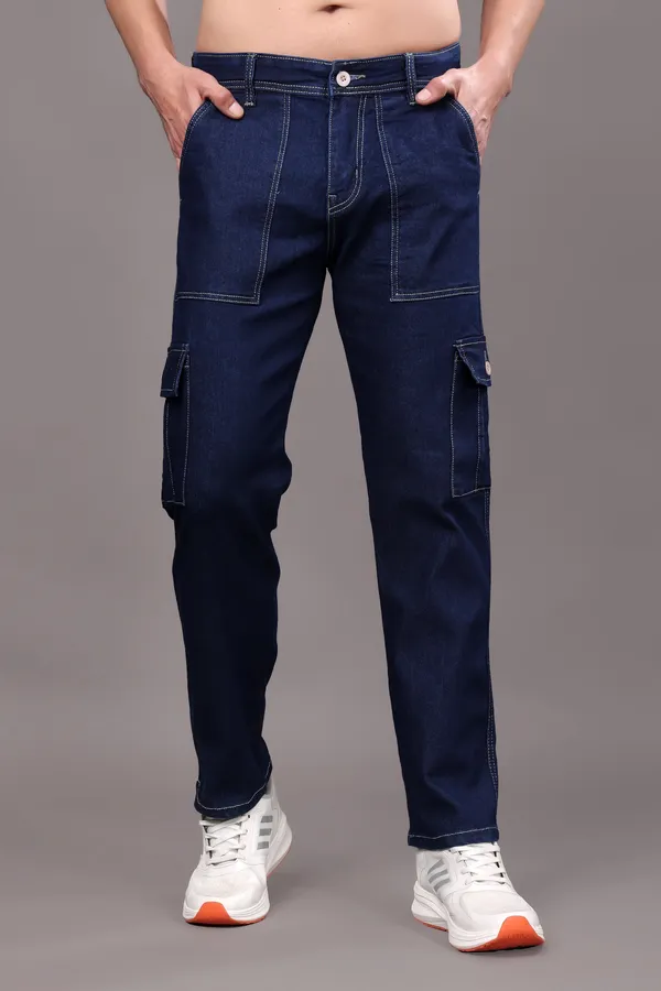 Dark_Blue_Regular_Fit_Mid_Rise_Cargo_Pants_For_Men