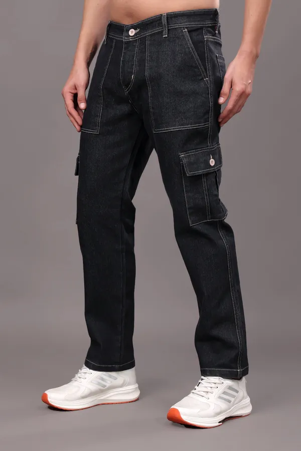 Grey_Regular_Fit_Mid_Rise_Cargo_Pants_For_Men