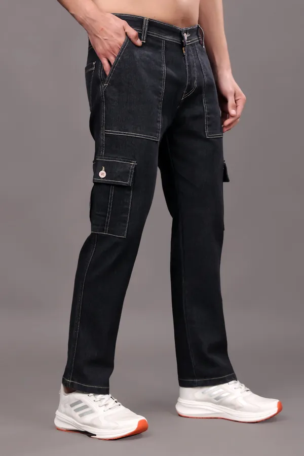 Grey_Regular_Fit_Mid_Rise_Cargo_Pants_For_Men