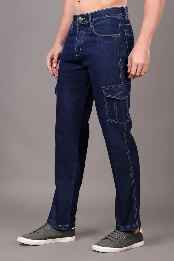 Dark_Blue_Regular_Fit_Mid_Rise_Cargo_Pants_For_Men