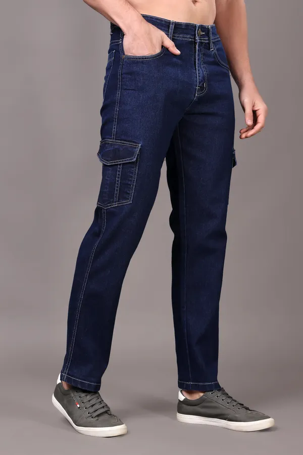 Dark_Blue_Regular_Fit_Mid_Rise_Cargo_Pants_For_Men