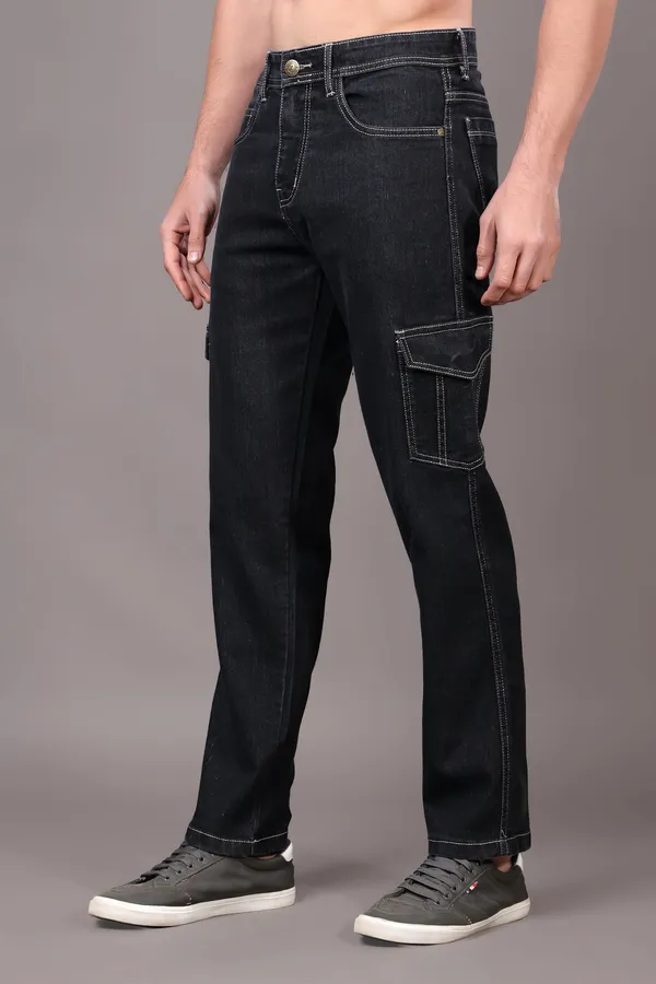 Dark_Grey_Regular_Fit_Mid_Rise_Cargo_Pants_For_Men