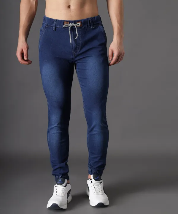 Blue_Slim_Mid_Rise_Jogger_Pants_For_Men