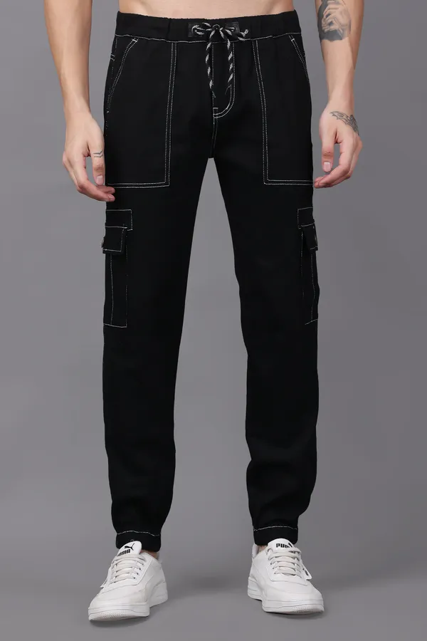 Dark_Blue_Regular_Fit_Mid_Rise_Cargo_Pants_For_Men