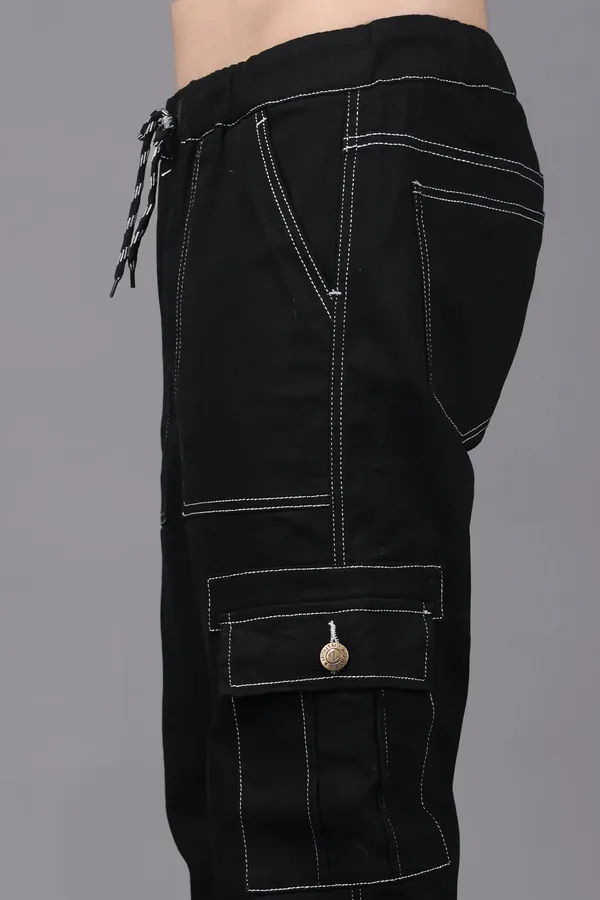 Dark_Blue_Regular_Fit_Mid_Rise_Cargo_Pants_For_Men