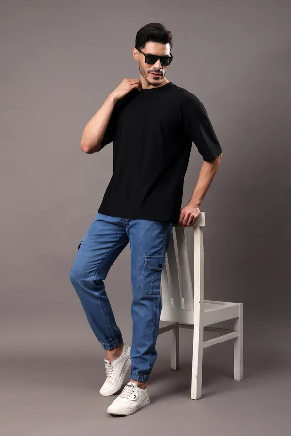 Blue_Regular_Fit_Mid_Rise_Cargo_Pants_For_Men