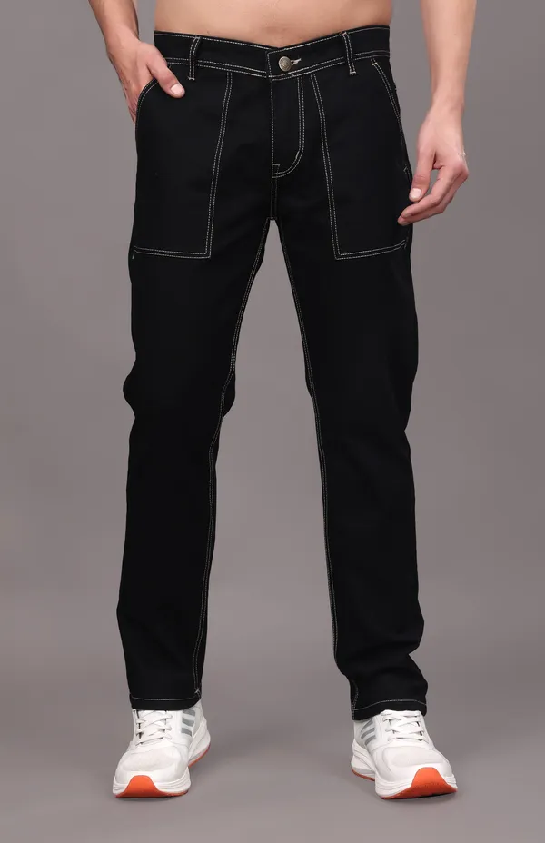 Black_Relax_Fit_Mid_Rise_Jeans_Pants_For_Men