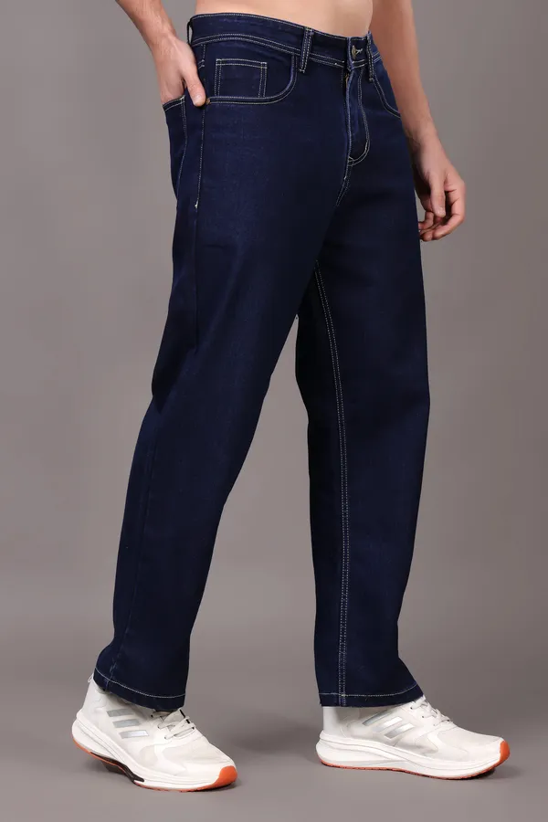 Dark_Blue_Baggy_Fit_Mid_Rise_Jeans_Pants_For_Men