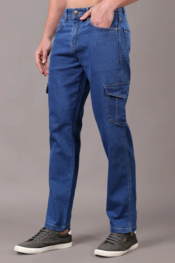 Blue_Regular_Fit_Mid_Rise_Cargo_Pants_For_Men
