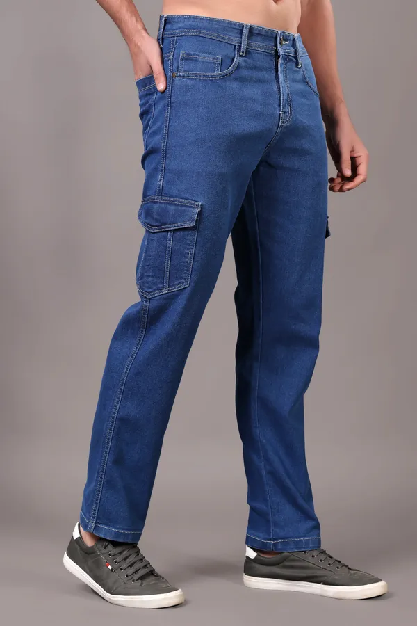 Blue_Regular_Fit_Mid_Rise_Cargo_Pants_For_Men