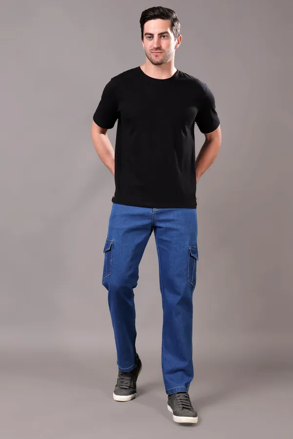 Blue_Regular_Fit_Mid_Rise_Cargo_Pants_For_Men