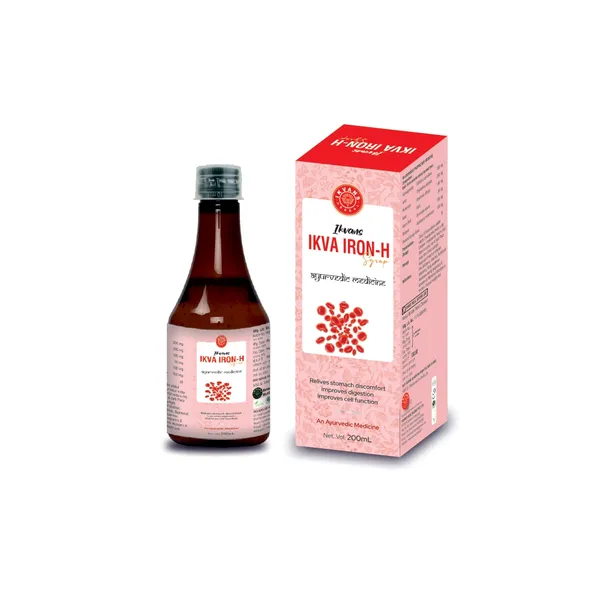 White_Ayurvedic_Medicine_Ikva_Iron_H_(Pack_Of_3)