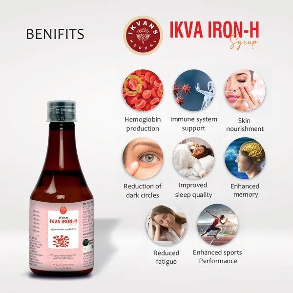 White_Ayurvedic_Medicine_Ikva_Iron_H_(Pack_Of_3)