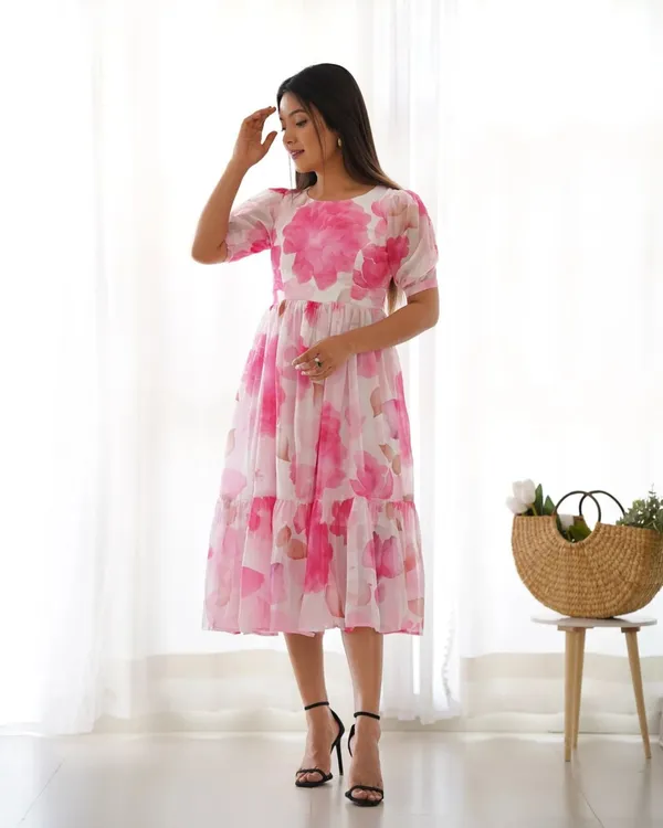 Rose_White_And_Pink_Bloom_Tiered_Dress__Soft,_Sweet_&_Statement-Making_For_Women