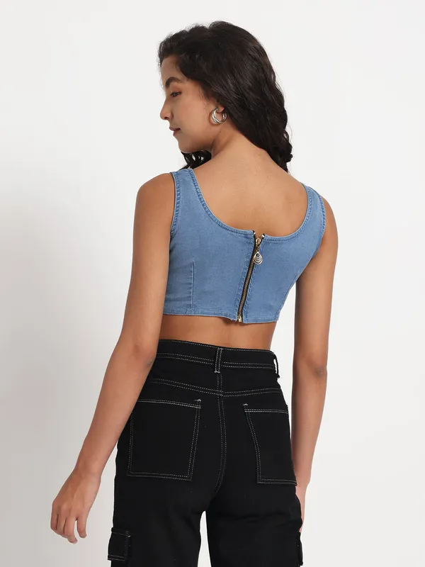 Blue_Empowered_Hearts_Denim_Crop_Jeans_Top_For_Women