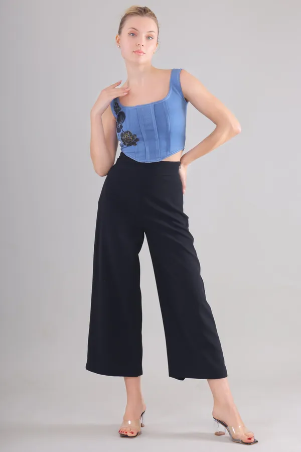 Blue_Midnight_Bloom_Hand_Painted_Denim_Corset_Top_For_Women