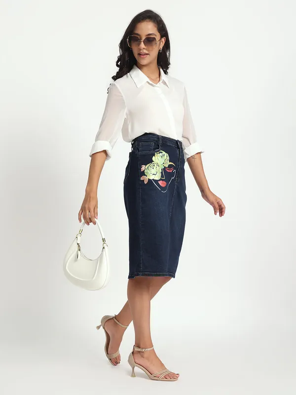 Blue_Bloom_with_Grace_Hand-Painted_Denim_Skirt_For_Women