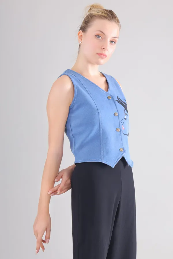 Blue_Blossom_Whisper_Denim_Vest_Jeans_Top_For_Women