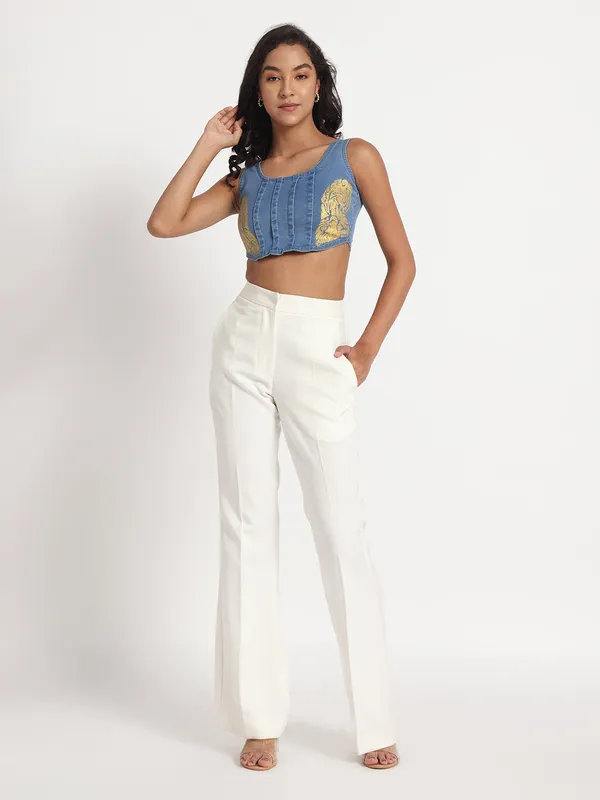 Blue_Golden_Grace_Stylish_Denim_Jeans_Top_For_Women
