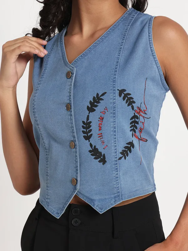 Blue_Faithful_Elegance_Vest_Jeans_Top_Jeans_For_Women