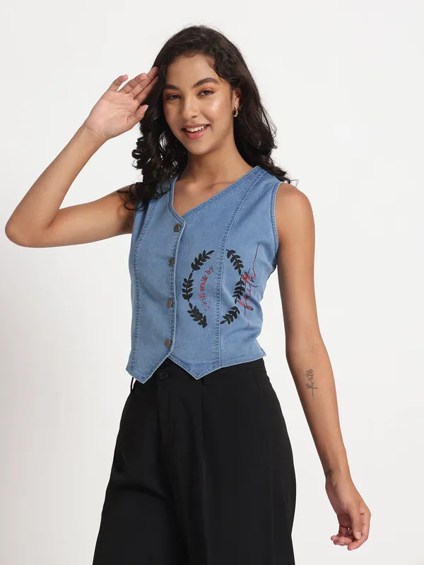 Blue_Faithful_Elegance_Vest_Jeans_Top_Jeans_For_Women