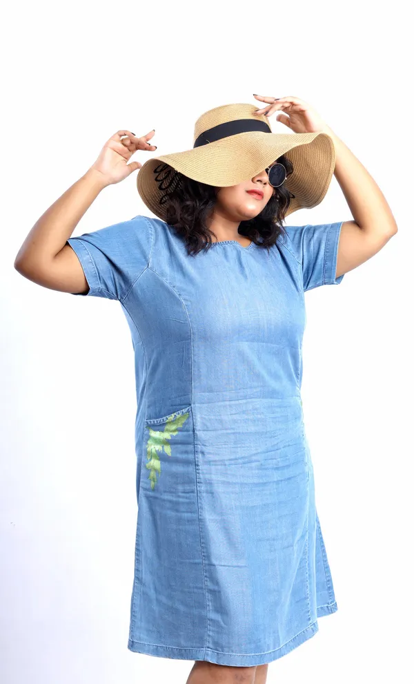 Blue_Faithfull_Blossoms_Denim_Midi_With_Jeans_For_Women