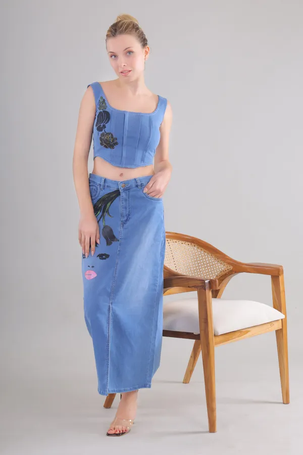 Blue_Midnight_Bloom_Denim__Co-Ord_Set_For_Women