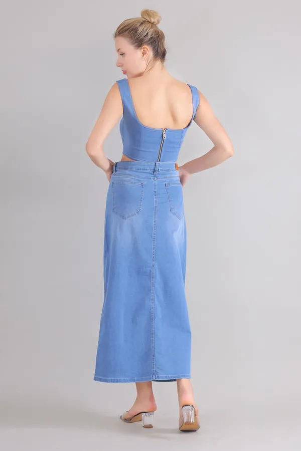 Blue_Midnight_Bloom_Denim__Co-Ord_Set_For_Women