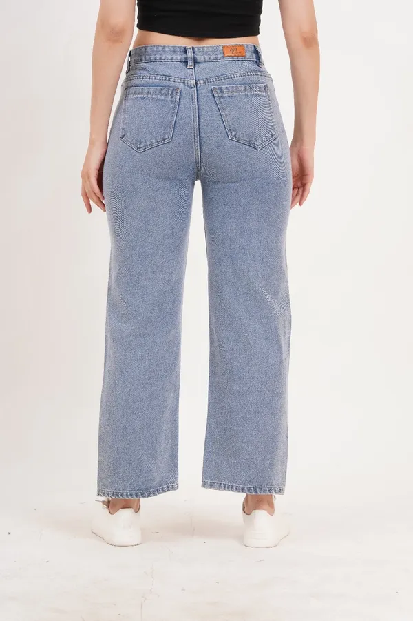 Blue_Tulip_Bloom_Jeans-_Non_stretch_Artist_edition_For_Women