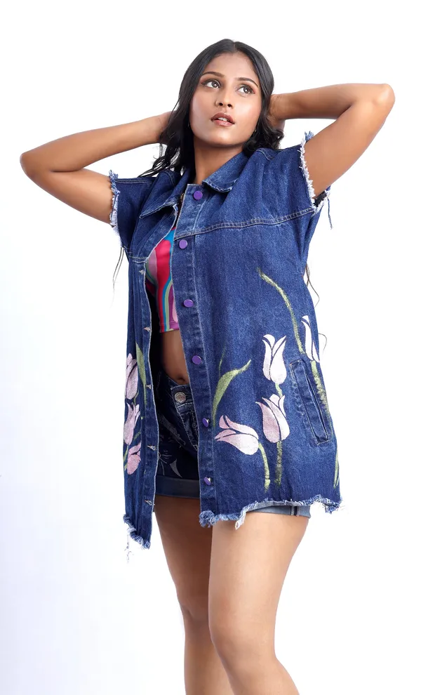 Blue__Denim_Jacket_with_Stylish_Distressed_Design_For_Women