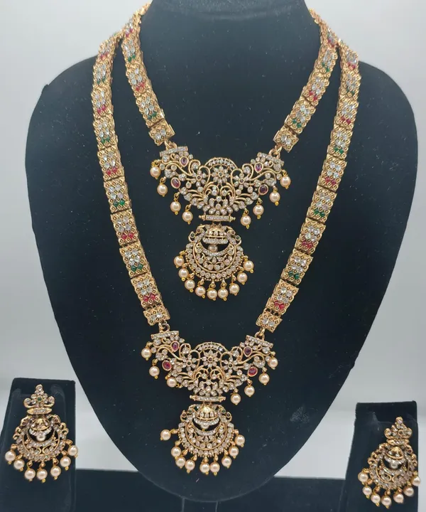 Gold_Tone_Kundan_Necklace_Set_With_Earrings_For_Women