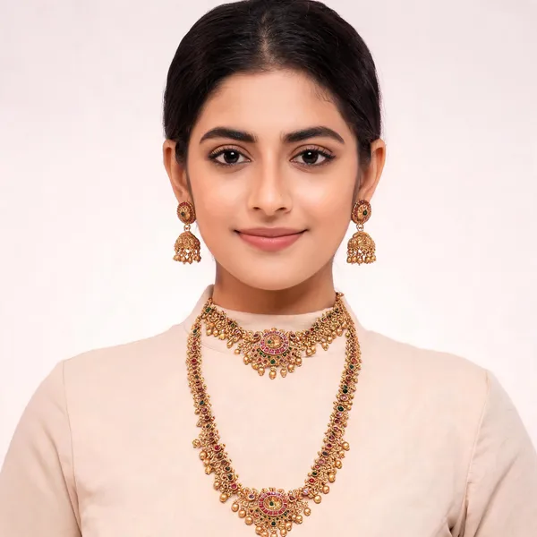 Gold_Tone_Temple_Jewellery_Set_For_Women