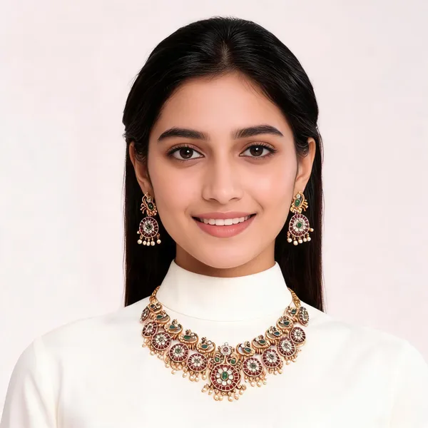 Gold_Tone_Kundan_Necklace_Set_For_Women