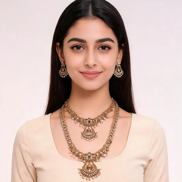 Gold_Tone_Stone_Studded_Necklace_Set_For_Women