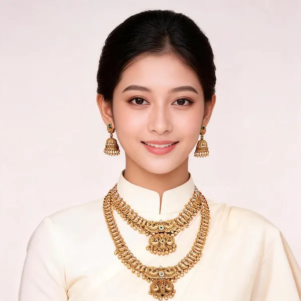 Gold-Tone_Temple_Jewellery_Set_For_Women