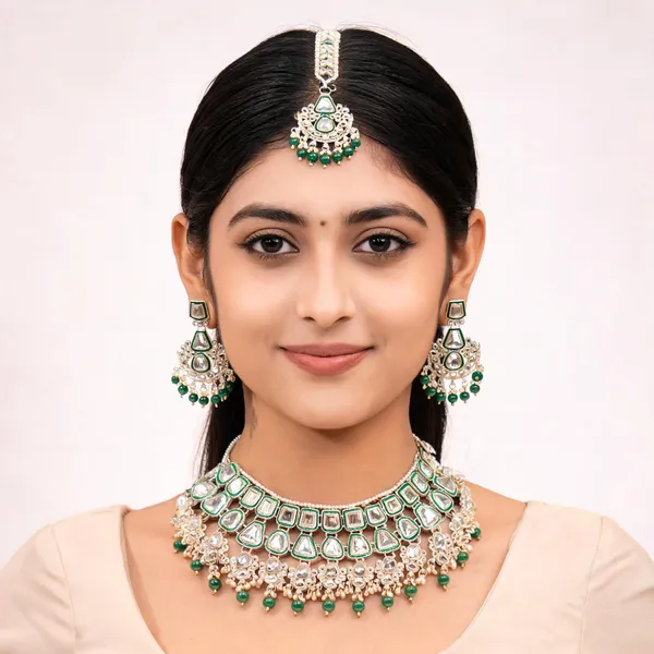 Green_Stone_Embellished_Jewellery_Set_For_Women