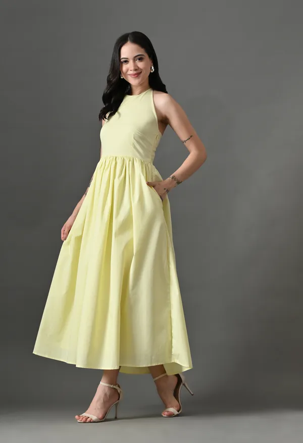 Lemon_Sun-Kissed_Bloom_Cotton_Long_Dress_For_Women